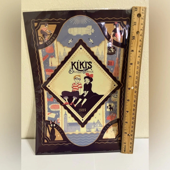 Kiki’s Delivery Service Single Pocket Folder - Picture 3 of 5